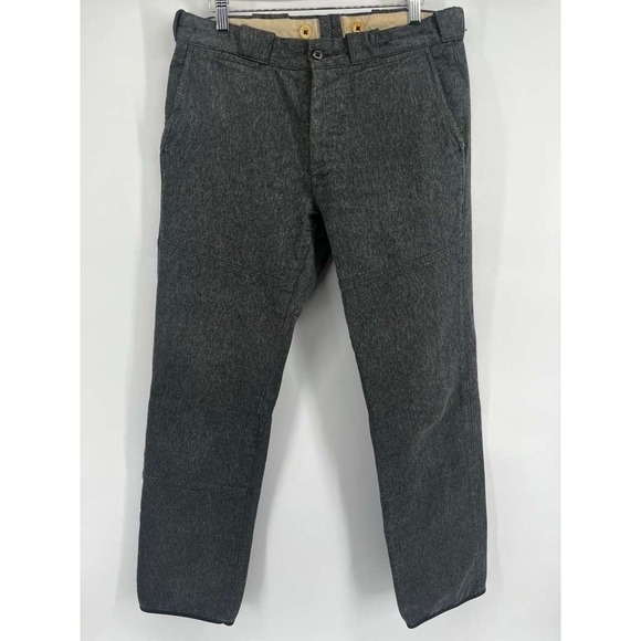 Polo Ralph Lauren Other - Vintage Polo Ralph Lauren Modern GI Pants Twill Weave Gray Rib Cotton Size 32x32